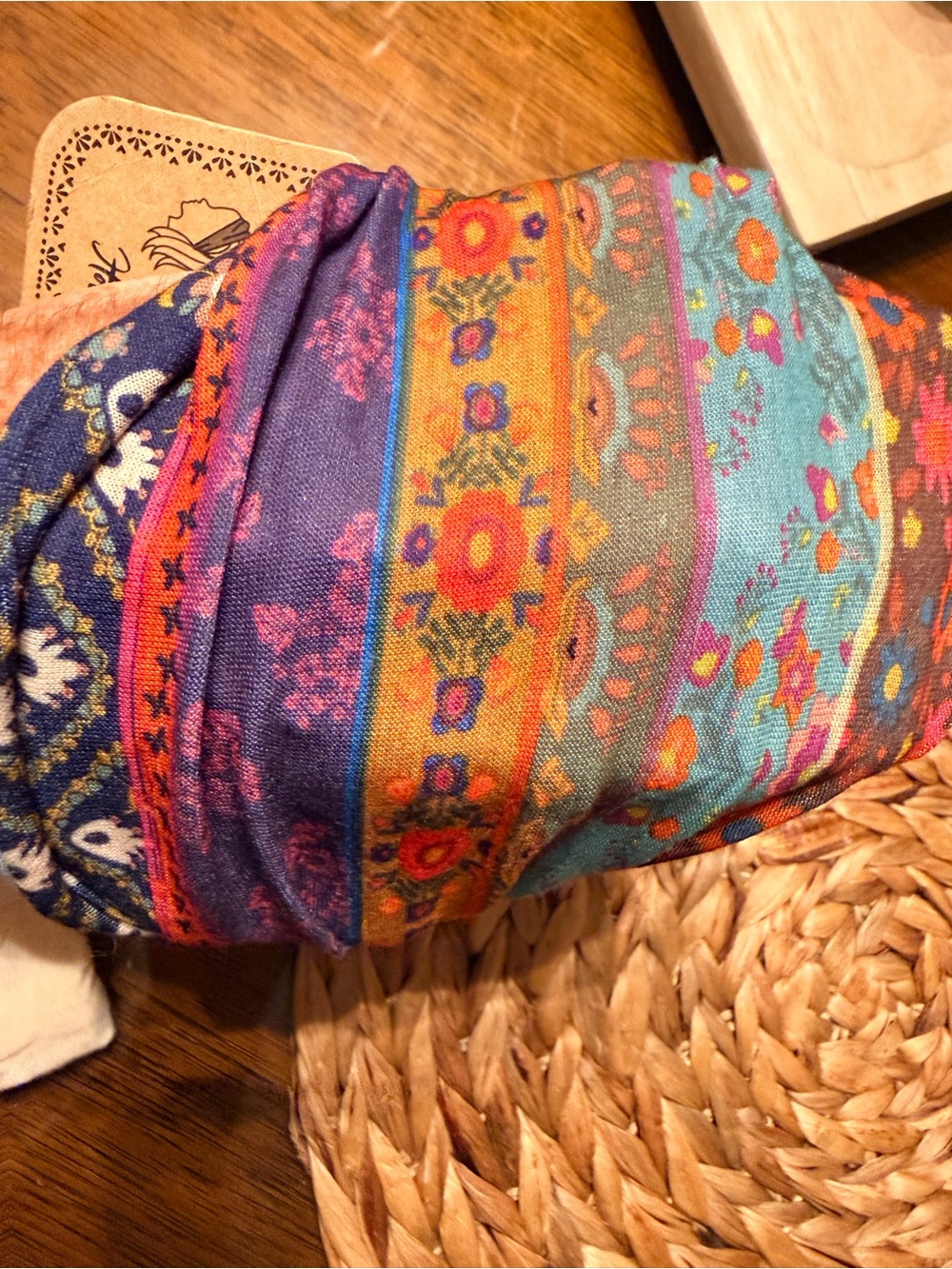 NATURAL LIFE Floral Boho Bandeau - Picture 3 of 3